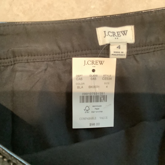 J. Crew Factory Black Mini Skirt - Picture 9 of 9